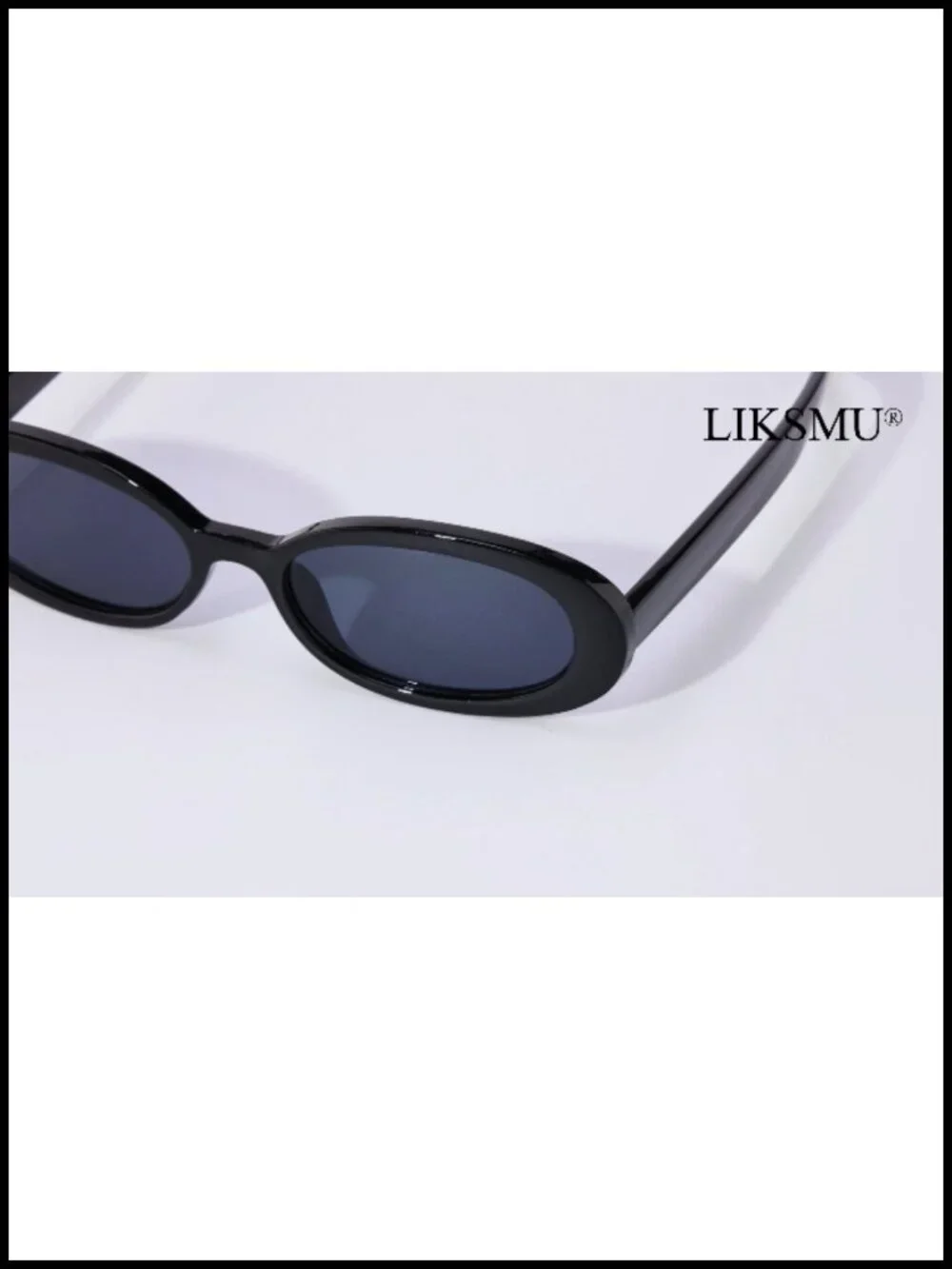 Vintage Retro Oval Small Sunglasses Non-Polarized UV Protection